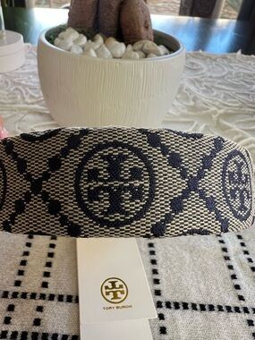 Tory Burch Navy Blue Headband